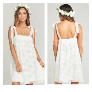 Show Me Your Mumu Cleo Tie Top Dress SMALL